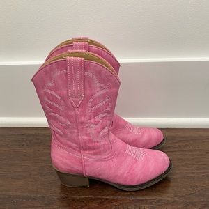 Pink Cowboy Boots